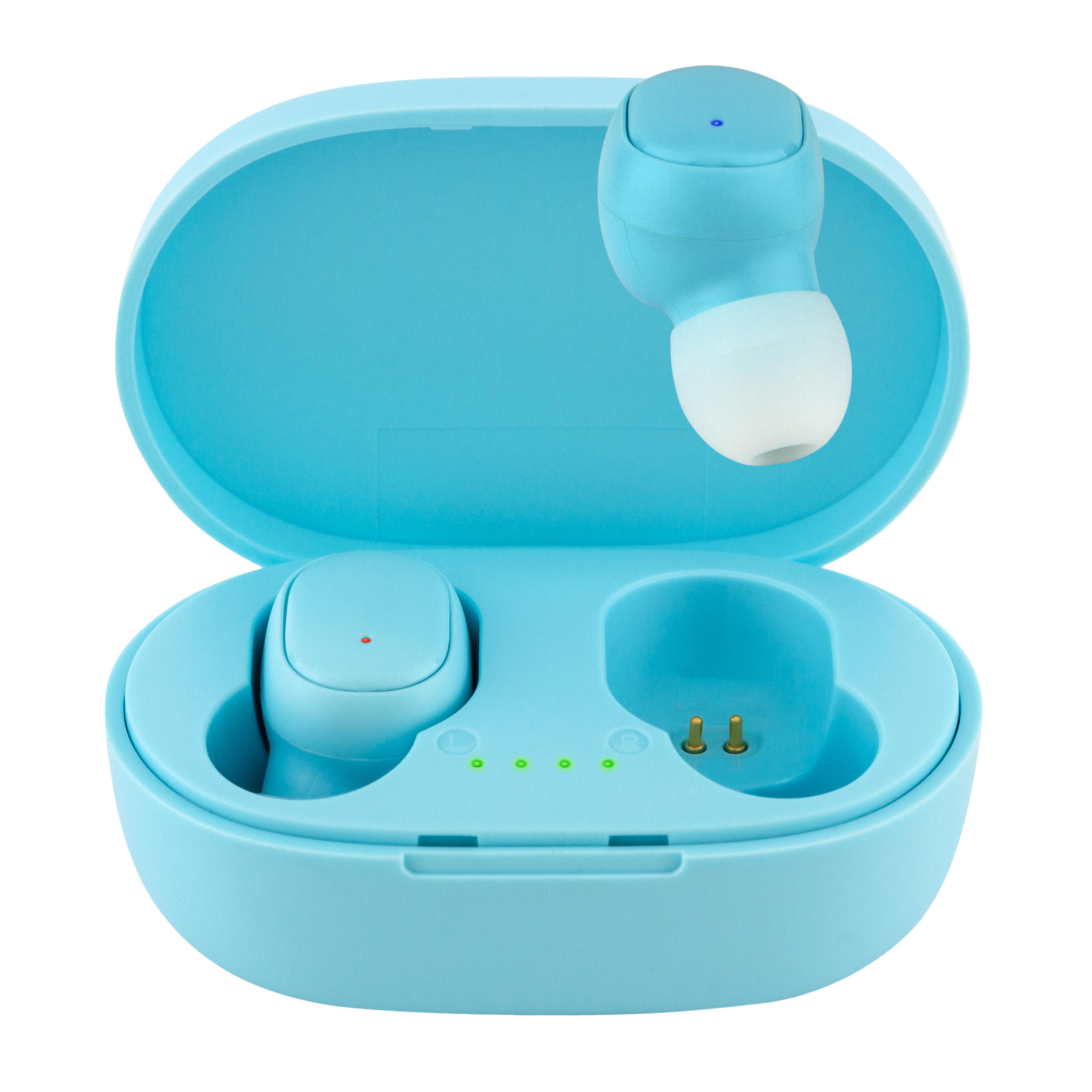 Наушники беспроводные TWS Aura A6S Blue (nbtwsa6sbl)