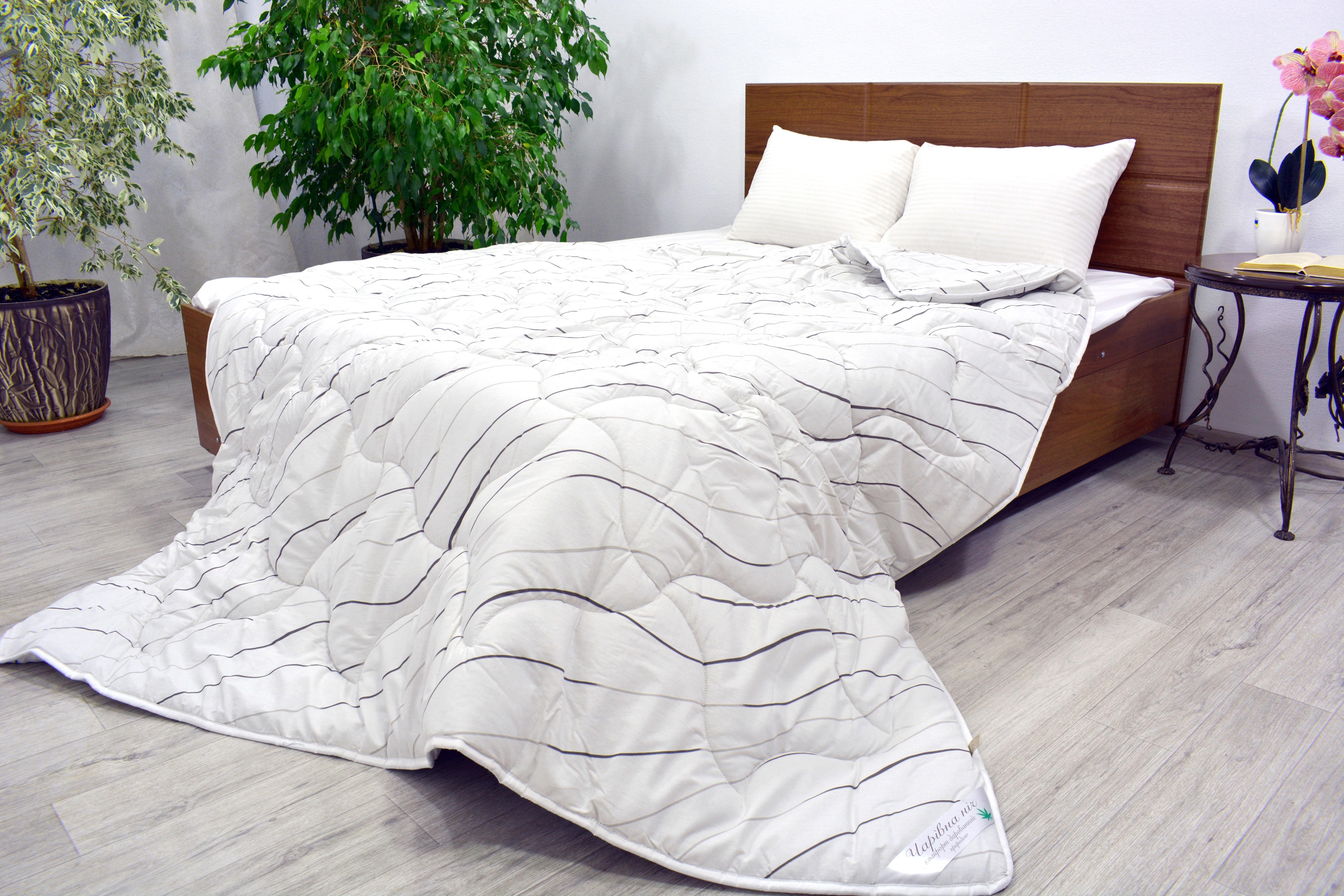 Ковдра конопляна Чарівна ніч зимова сатин Асторія 140x210 см (32201213) Ковдра конопляна Чарівна ніч зимова сатин Асторія 140x210 см (32201213)