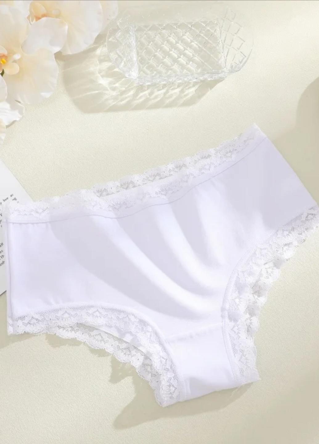 Трусики сліпи жіночі бавовняні з мереживом Comfort Inspiration L Білий (1954-46-03) - фото 6 Трусики сліпи жіночі бавовняні з мереживом Comfort Inspiration L Білий (1954-46-03) - фото 6