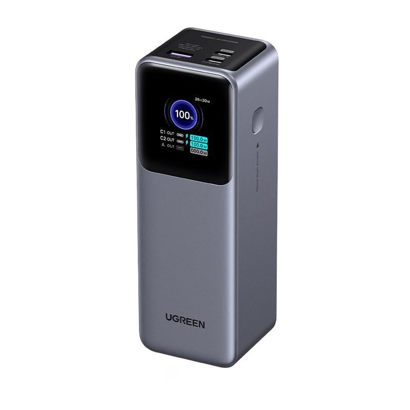 Повербанк для ноутбуков UGREEN Nexode PB722 25000 mAh 200 Вт Space Grey (35525B)