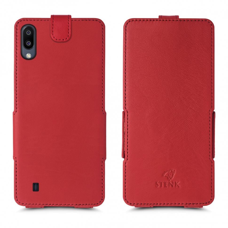 Чехол флип Stenk Prime для Samsung Galaxy M10 Красный (63792)