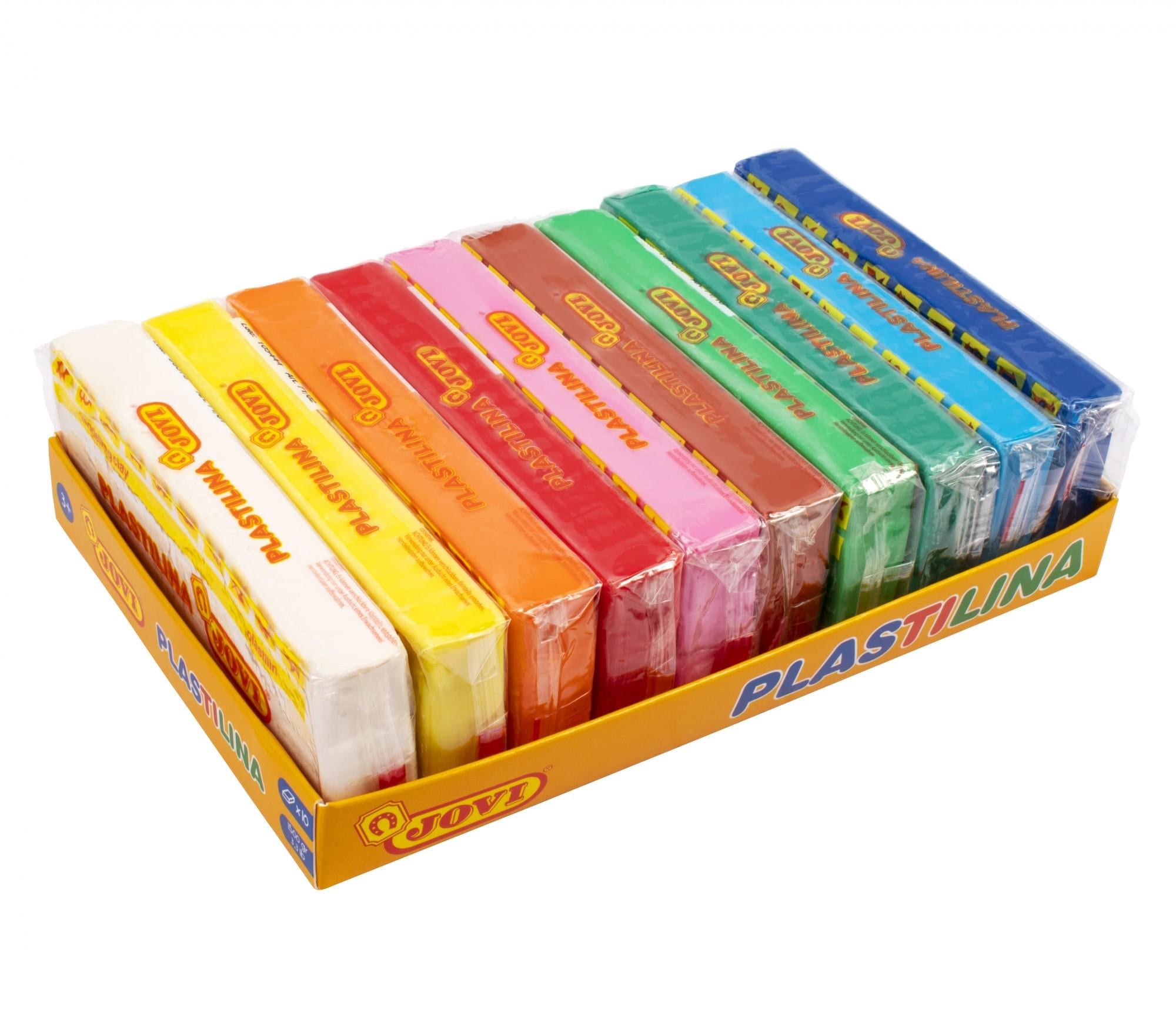 Пластилін Jovi Plastilina 10 кольорів по 150 г