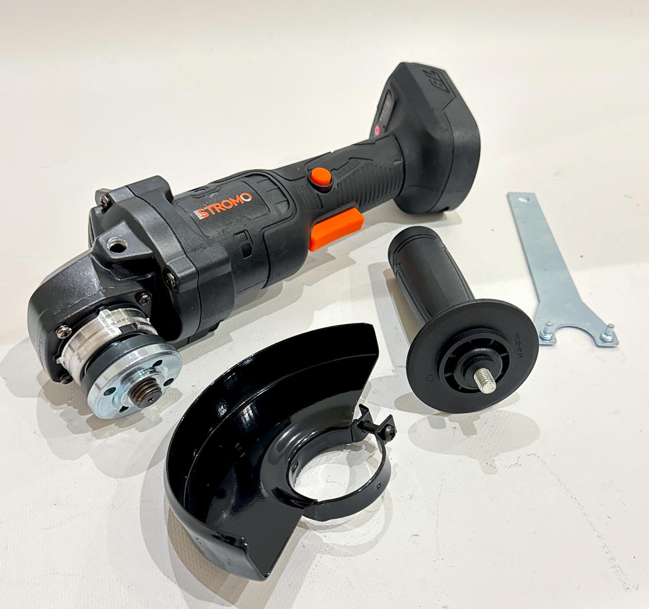 Болгарка аккумуляторная бесщеточная 20V4Ah Stromo AGA216 без аккумулятора и зарядного устройства 125 мм (2104993324) - фото 10 Болгарка аккумуляторная бесщеточная 20V4Ah Stromo AGA216 без аккумулятора и зарядного устройства 125 мм (2104993324) - фото 10