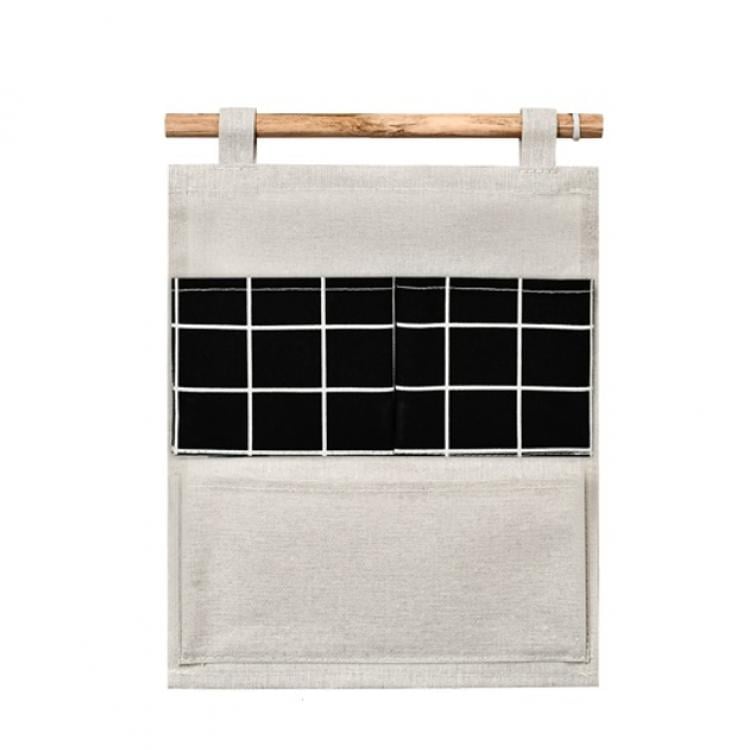 Органайзер подвесной двухъярусный настенный 30x25 см Черный (128191) Органайзер подвесной двухъярусный настенный 30x25 см Черный (128191)