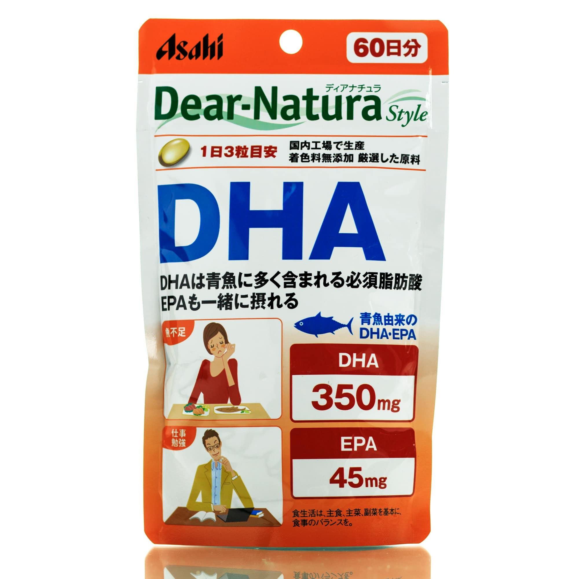 Омега3 Asahi DHA Dear Natura 60 дн. 180 шт.