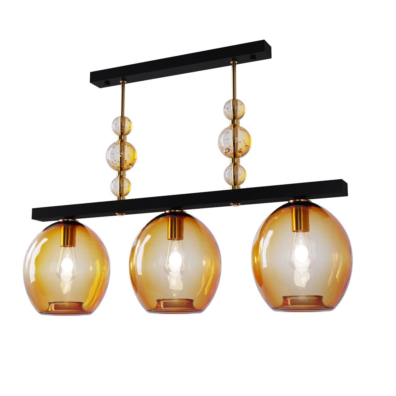 Люстра Pikart Lights Geometric Colorglass 2 12101 Оранжевый (1692307645)