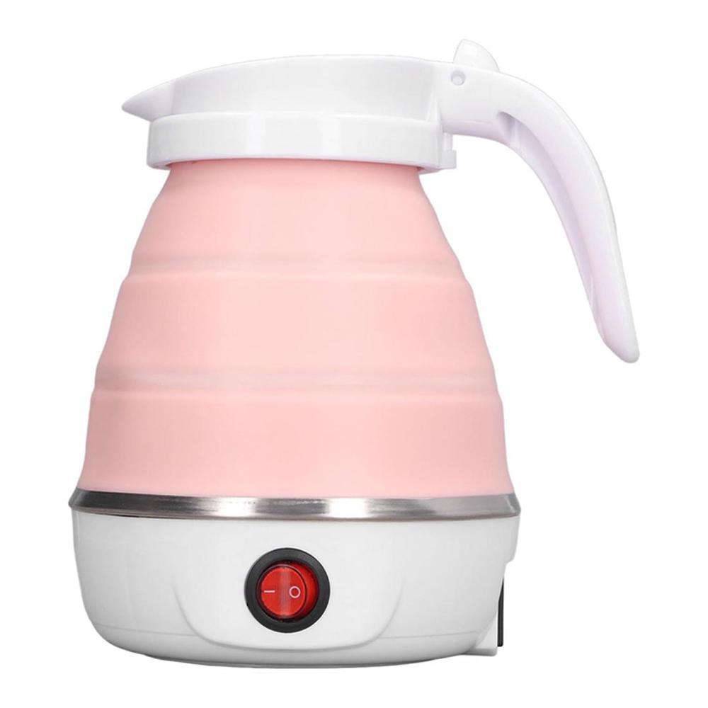 Чайник электрический дорожный 600 W 600 мл Розовый (30505505) - фото 4 Чайник электрический дорожный 600 W 600 мл Розовый (30505505) - фото 4