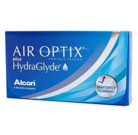 Контактные линзы Alcon Air Optix plus HydraGlyde ежемесячной замены +5,5 1 шт.