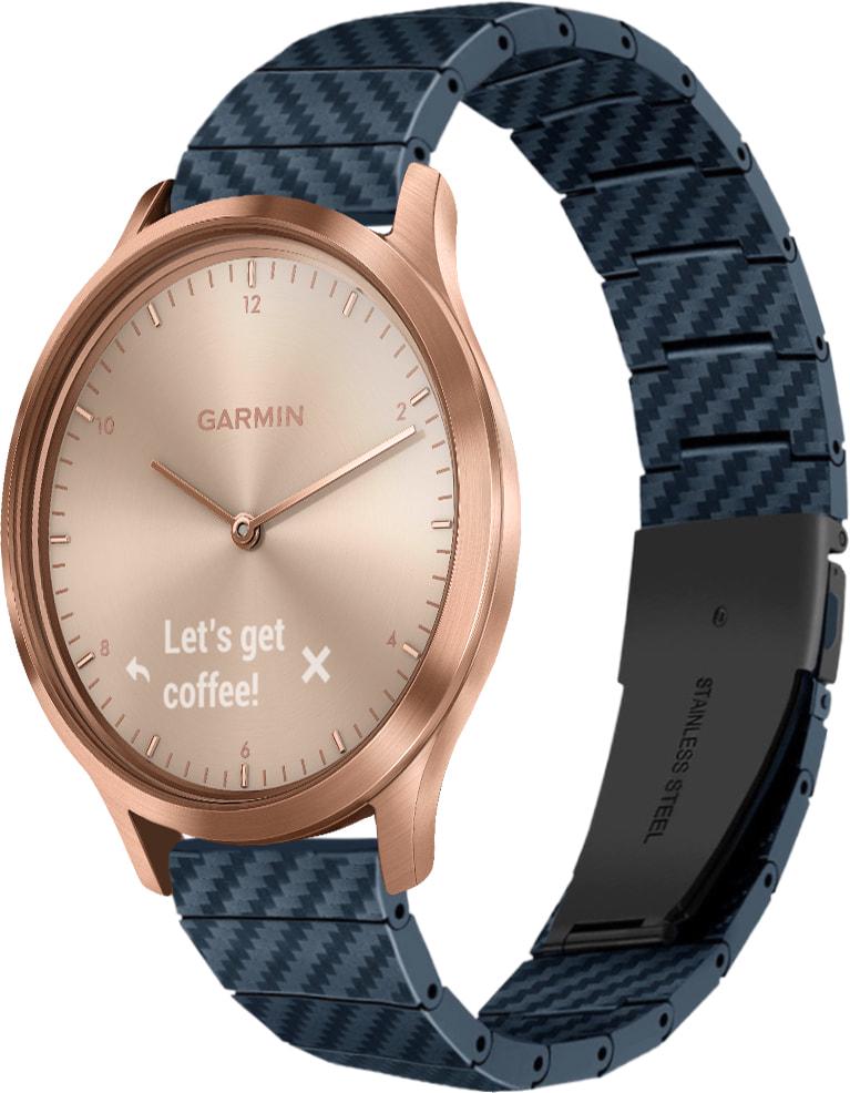 Ремешок Armrok для Garmin Vivomove HR Blue (31637-28)