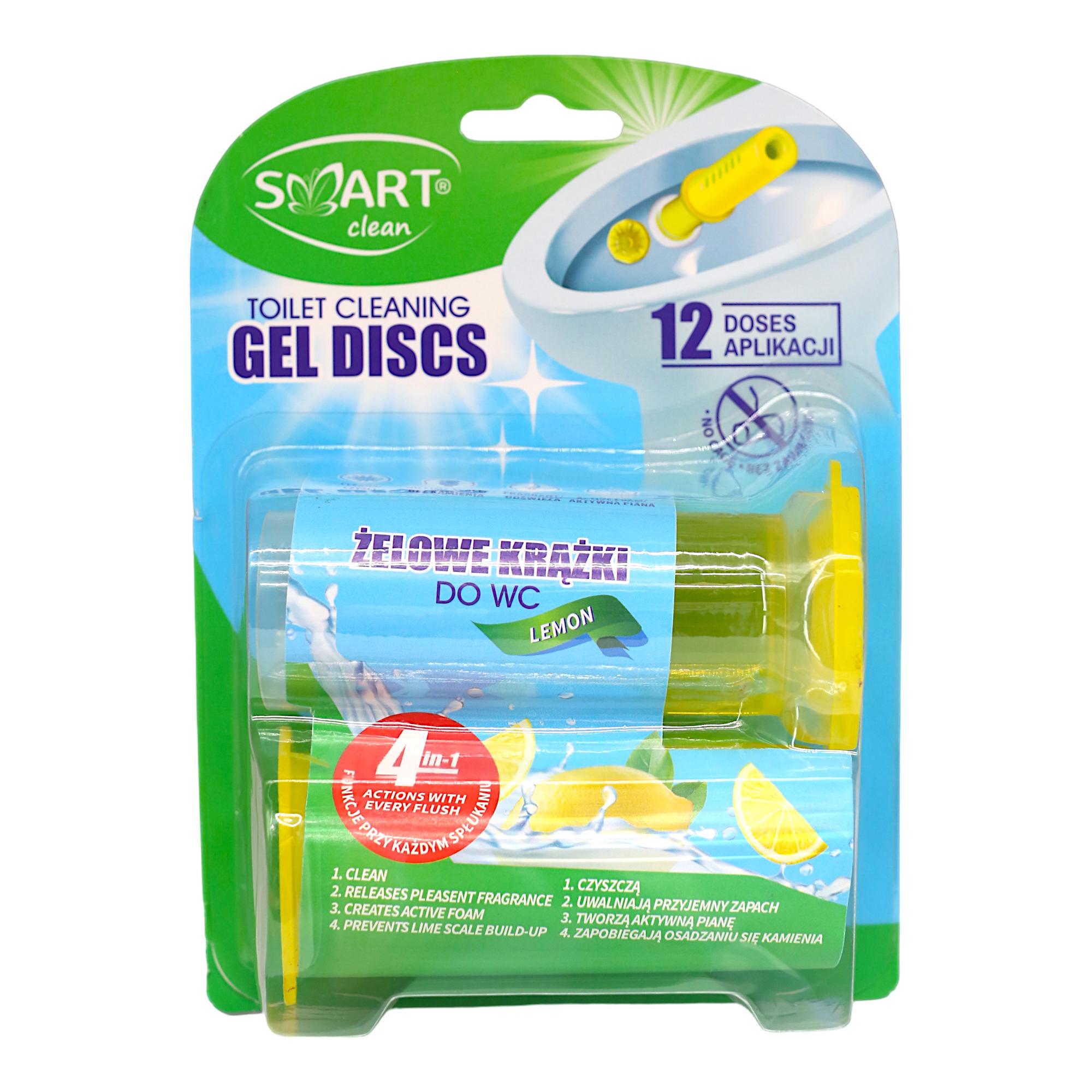 Гель-стик для унитаза Smart Clean Лимон XXL 75 мл 12 доз (НФ-00006829)