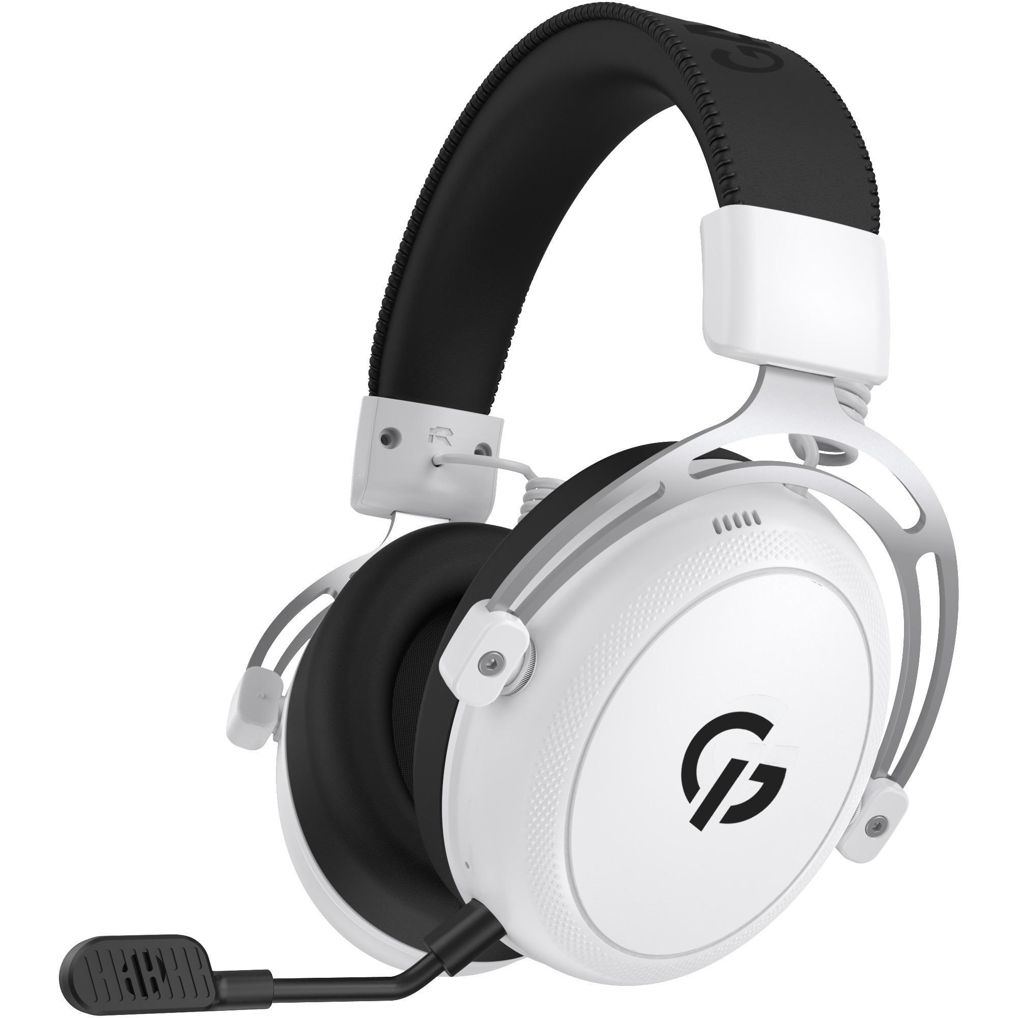 Гарнитура игровая беспроводная GamePro Asgard Skald Bluetooth 5.2 USB-ресивер до 50 ч White (HSW160W)
