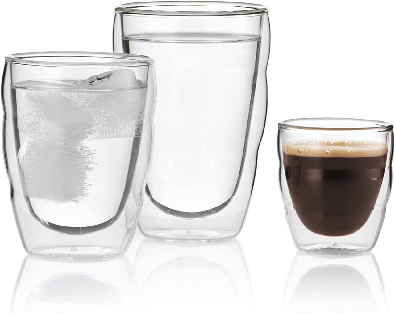 Набор бокалов с двойными стенками Bodum Pilatus 2 шт. 80 мл (11477-10) - фото 6 Набор бокалов с двойными стенками Bodum Pilatus 2 шт. 80 мл (11477-10) - фото 6