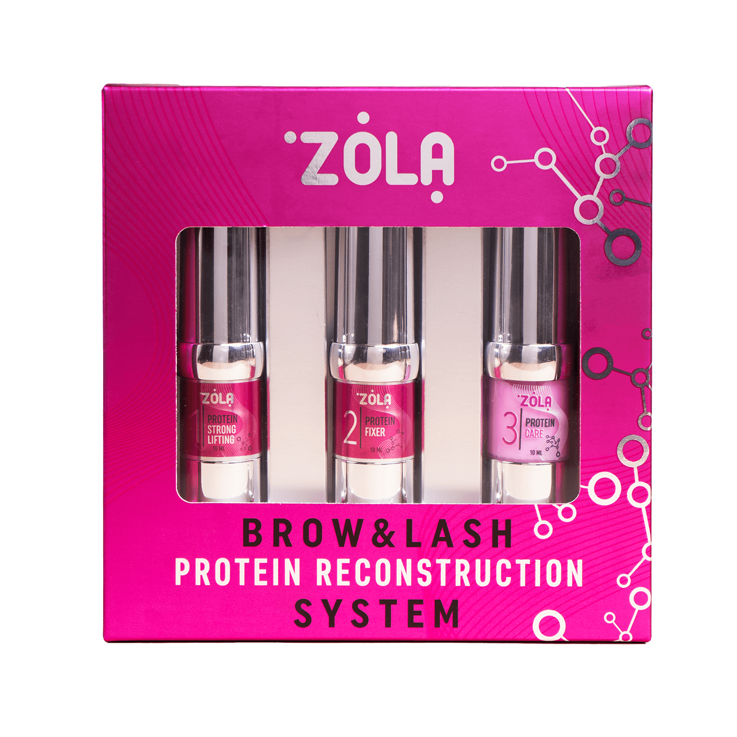 Набор для ламинирования ZOLA Brow&Lash Protein Reconstruction System (945)