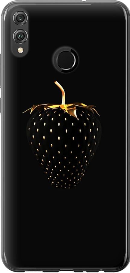 Чехол на Huawei Honor 8X Черная клубника (3585u-1596-42517)