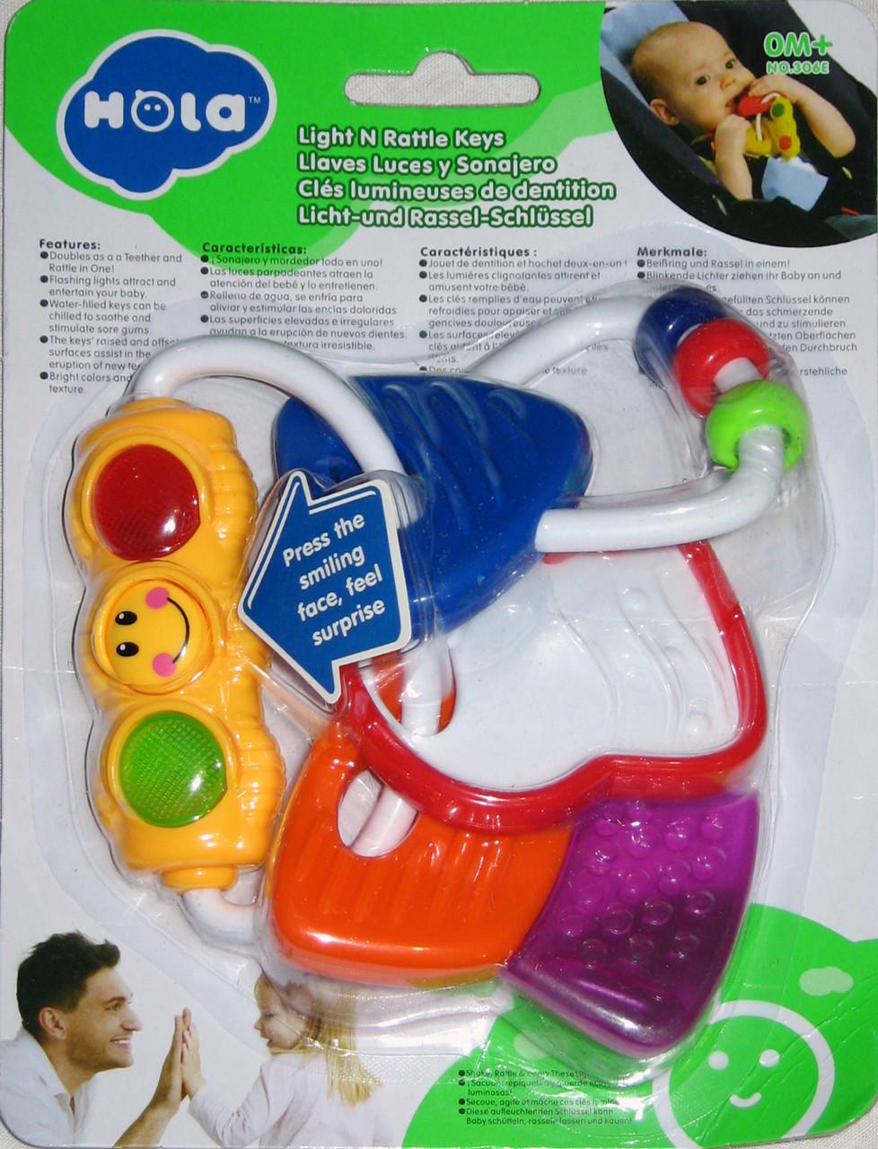 Погремушка 306E грызун Светофор на планшетке