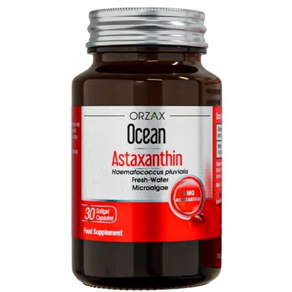 Астаксантин Orzax Ocean Astaxanthin 4 мг 30 Softgels (000027928)