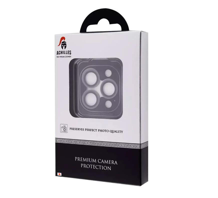 Защита камеры Achilles 9H для iPhone 14 Pro/14 Pro Max Space Black (12133444)
