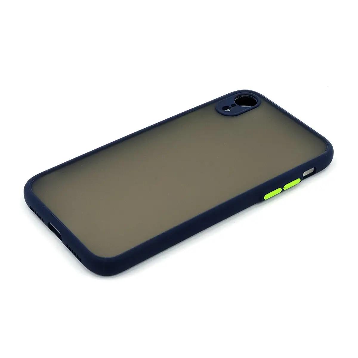 Силиконовый Чехол Накладка Avenger Totu Series Separate Camera Для iPhone Xr Navy Blue Силиконовый Чехол Накладка Avenger Totu Series Separate Camera Для iPhone Xr Navy Blue