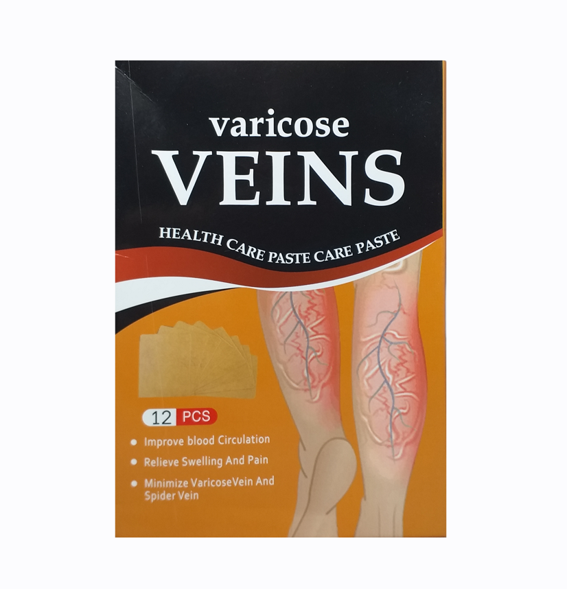 Пластир проти варикозного розширення вен і зірочок на ногах Varicose VEINS Patch 12 шт./1 уп. (KG-11927)