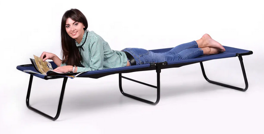 Раскладушка Стандарт 1940х630 мм Синий (2010049) - фото 3 Раскладушка Стандарт 1940х630 мм Синий (2010049) - фото 3