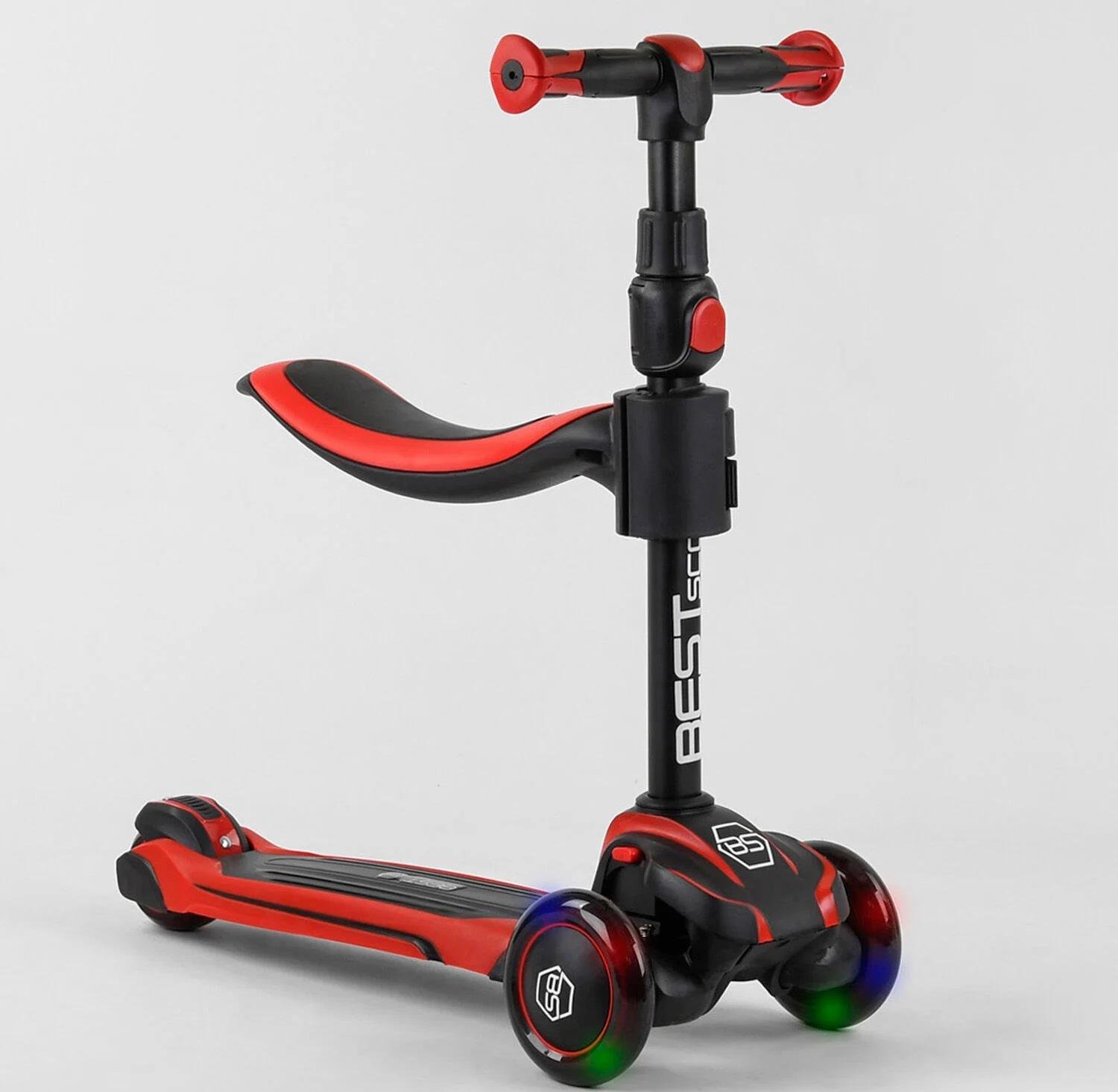 Самокат Best Scooter JS-10711 Красный