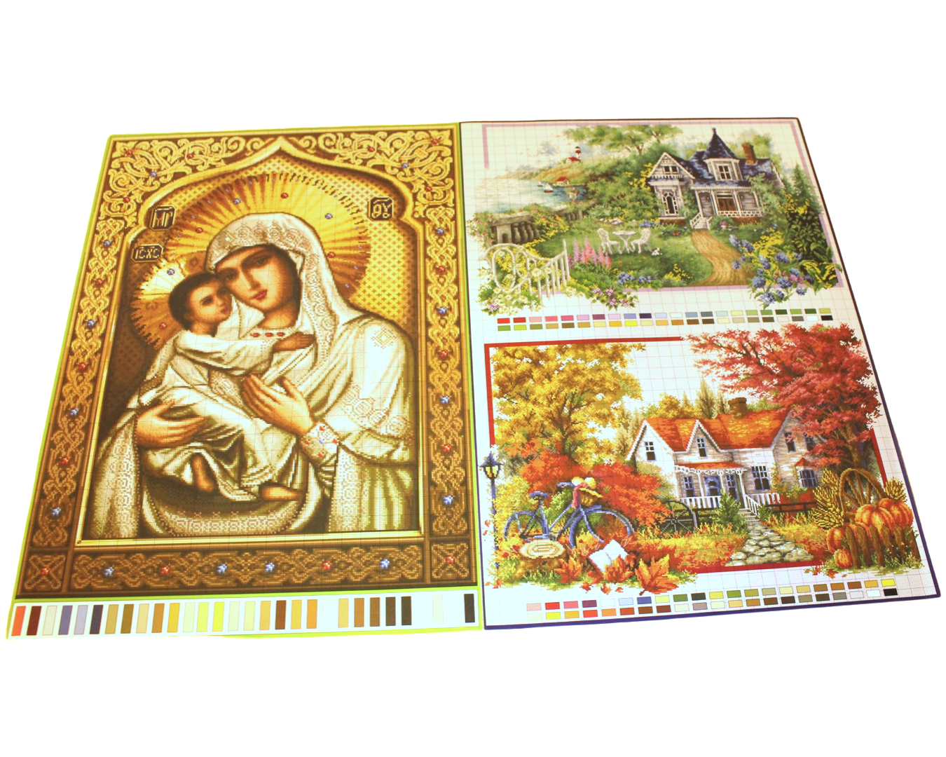 Схема для вишивання паперові двосторонні А3/А4/А5 А3-066 (26567299)