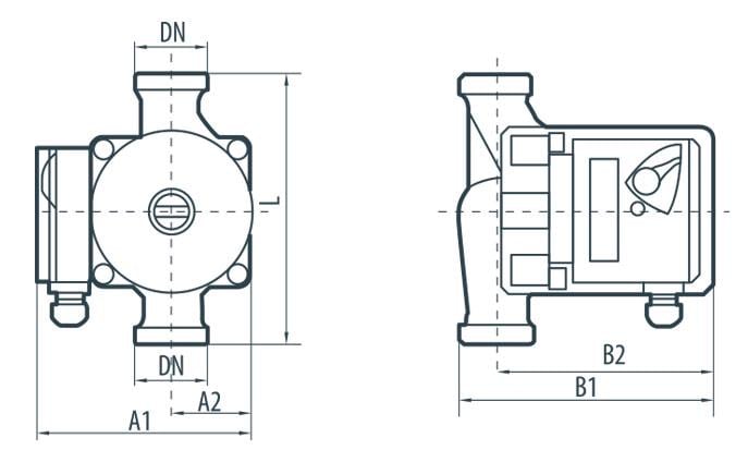 Насос циркуляційний Sprut GPD 20-4S-130 (4823072200798) - фото 4