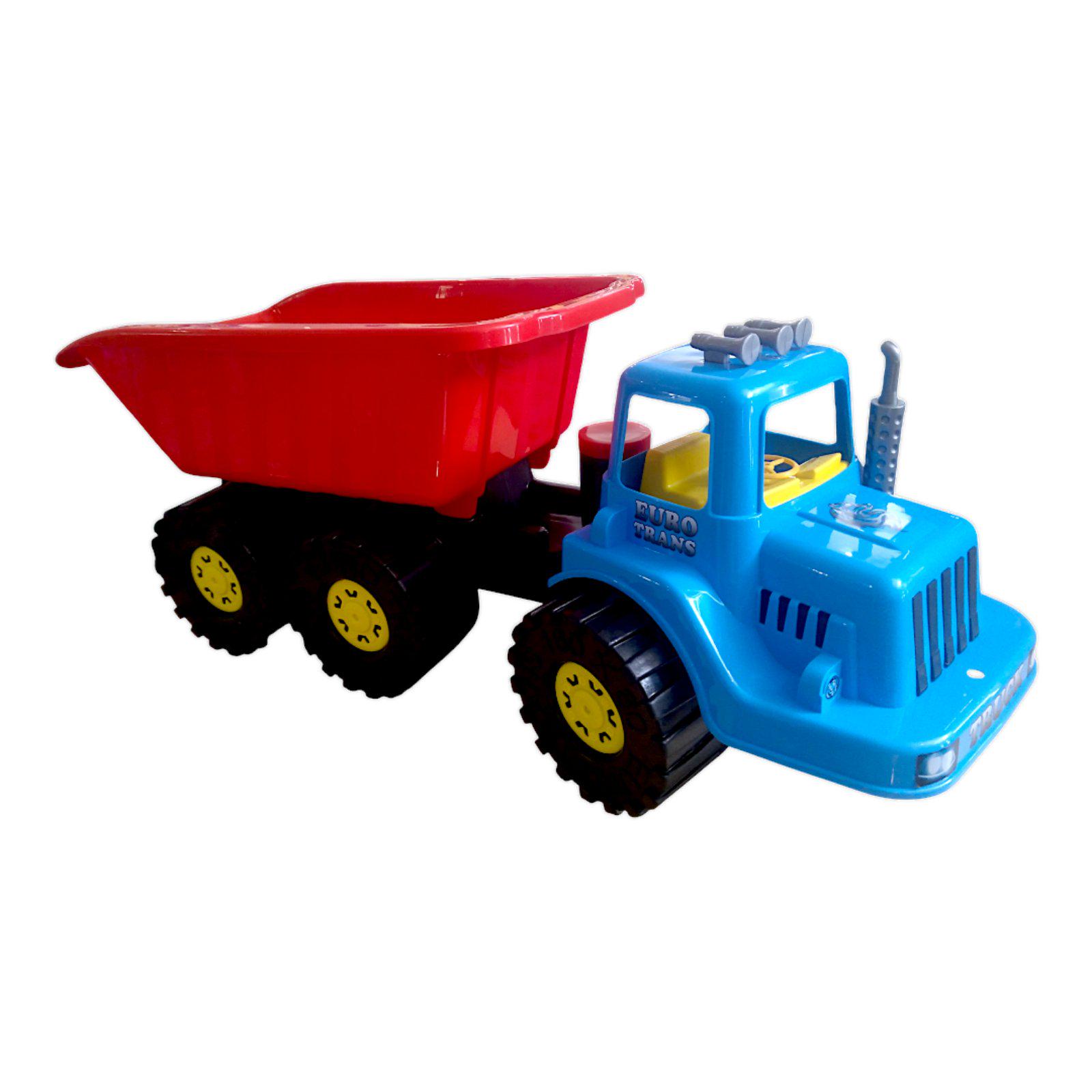 Самоскид дитячий XXL Червоний (17102) - фото 3 Самоскид дитячий XXL Червоний (17102) - фото 3