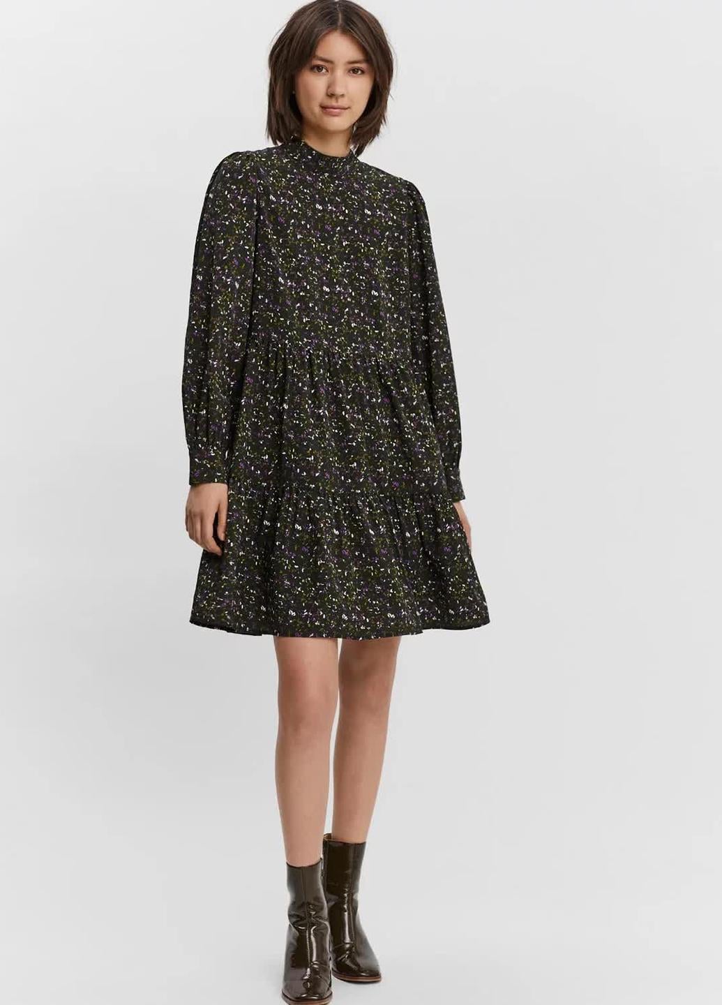 Платье Vero Moda M Темно-зеленый (10254661b51)