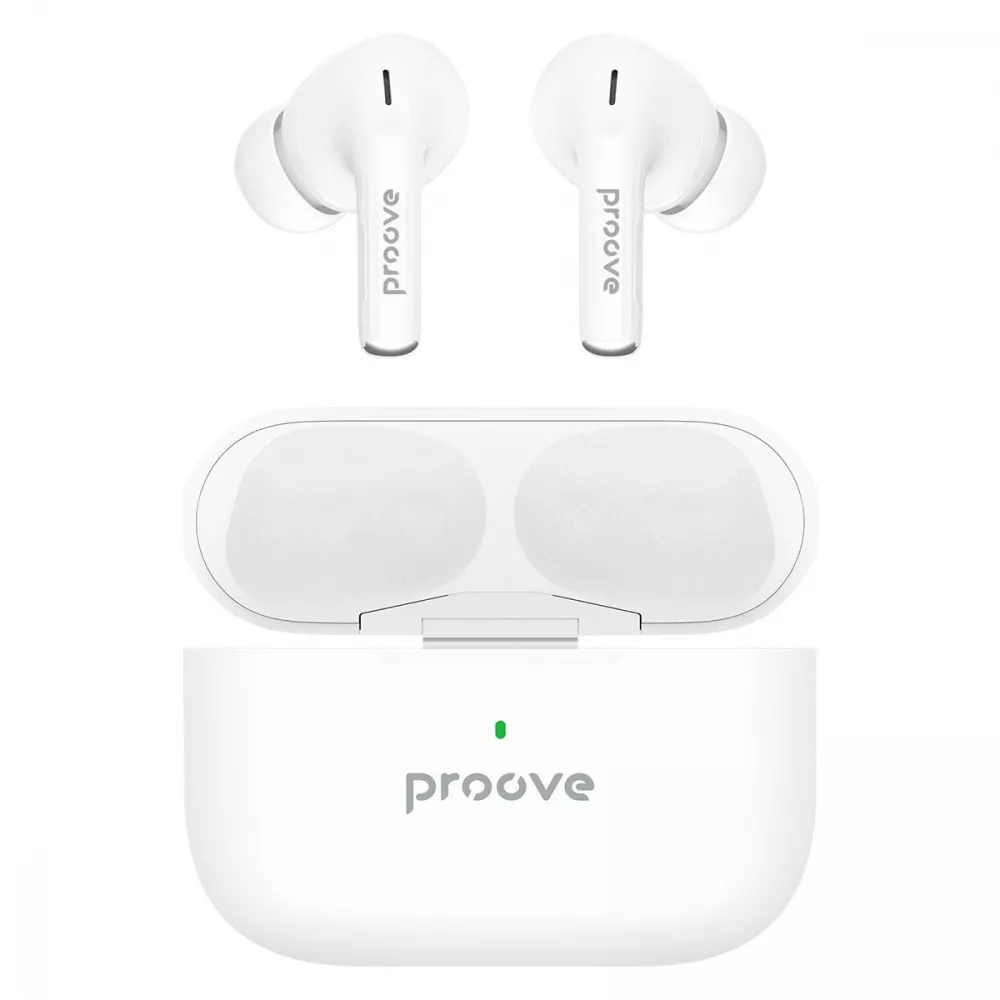 Наушники беспроводные Proove Mainstream Pro TWS White (TWMSP0010002) Наушники беспроводные Proove Mainstream Pro TWS White (TWMSP0010002)