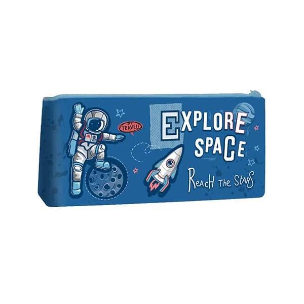 Пенал-косметичка Explore space силиконовый (70477)