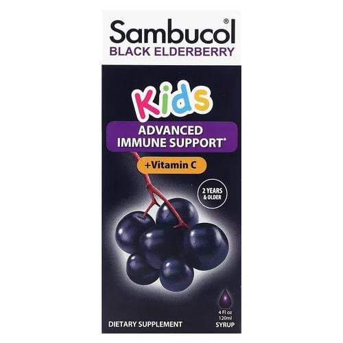 Комплекс для иммунитета детский Sambucol Kids Black Elderberry 120 мл (SBL-00118)
