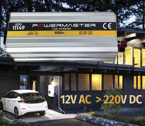 Инвертор автомобильный PowerMaster AC/DC 1000W 12-220V (id_4902) - фото 3