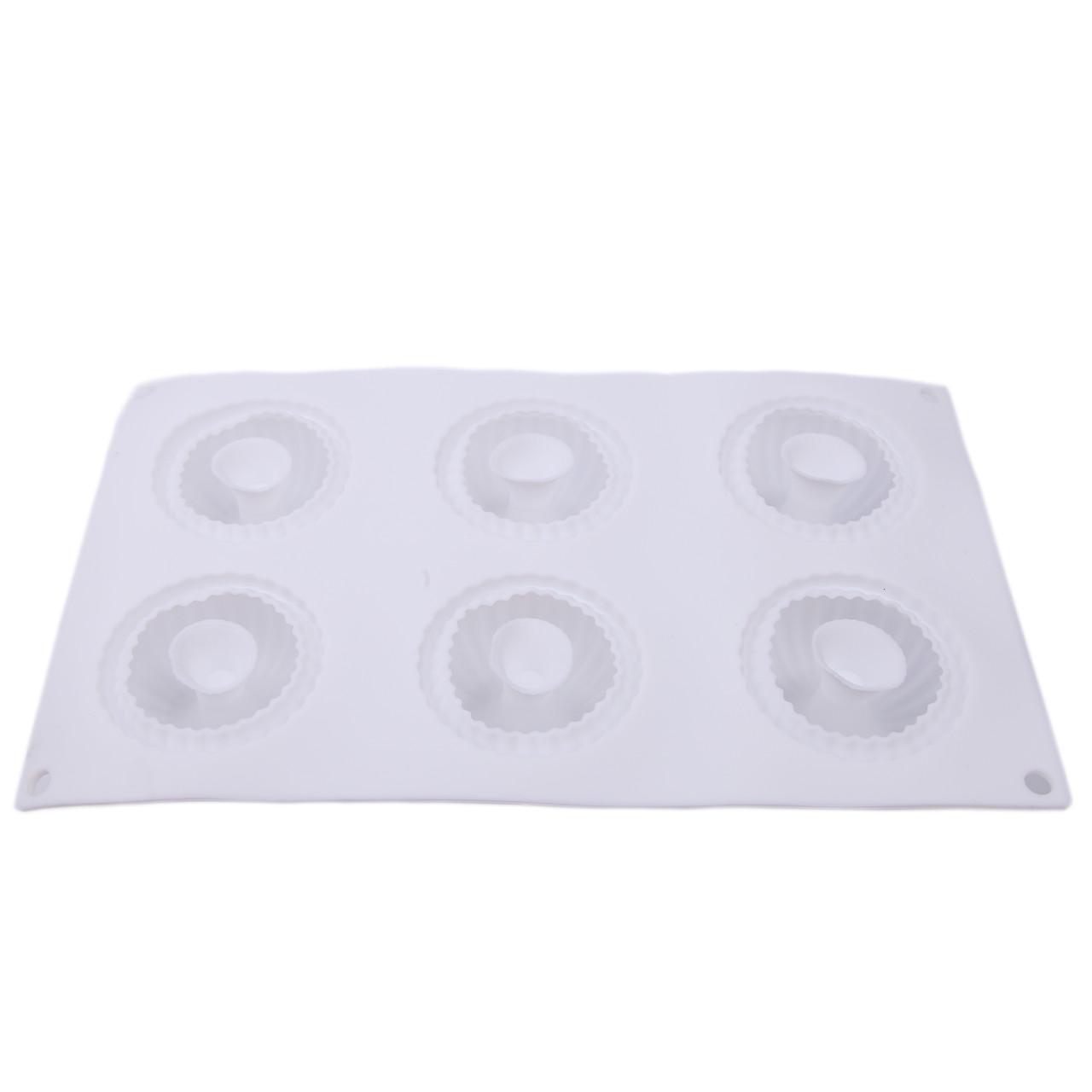 Форма силіконова для євроторту Mini Raggio 29х17 см 6 шт. (2356744501) - фото 2 Форма силіконова для євроторту Mini Raggio 29х17 см 6 шт. (2356744501) - фото 2