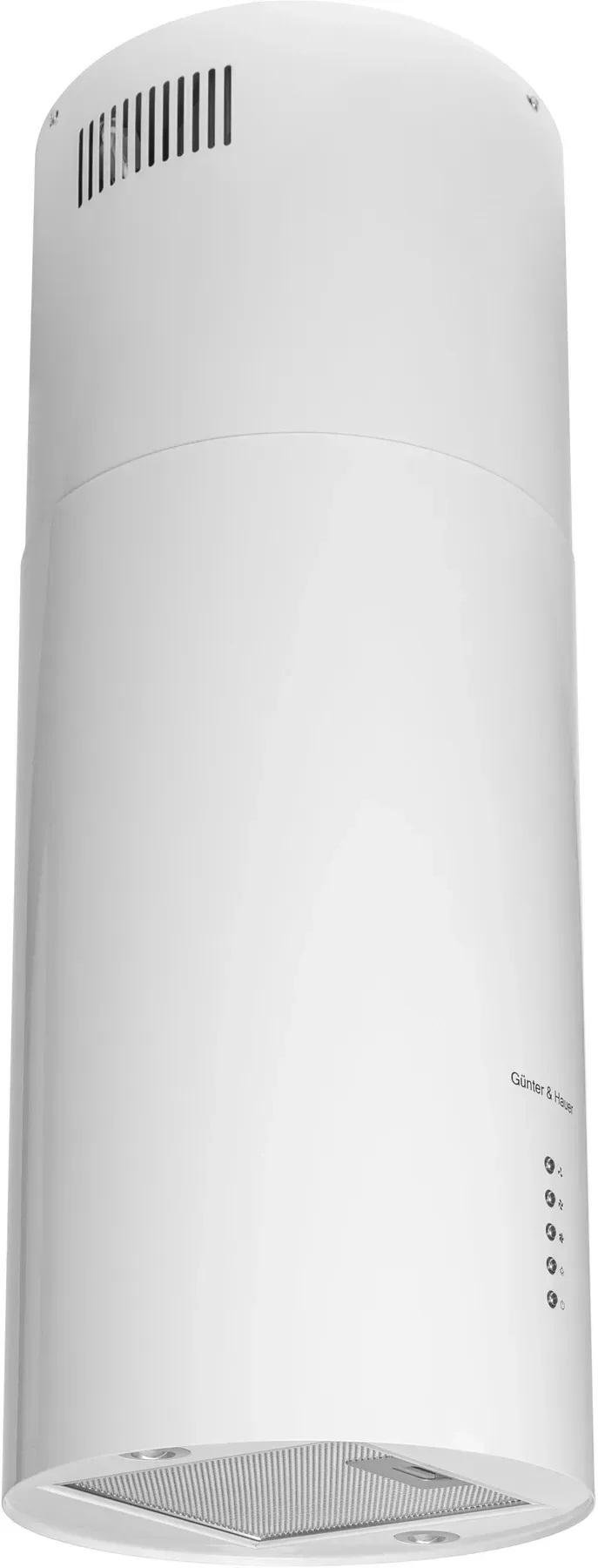 Витяжка острівна Gunter&Hauer MARGARETTE W LED 3 швидкості Білий - фото 5