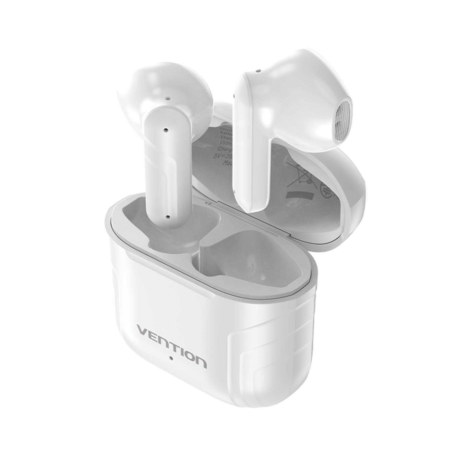 Навушники бездротові Vention Elf E05 Bluetooth 5.3 TWS шумозаглушення 22 год відтверення 13 мм AAC/SBC Hi-Fi Низька затримка Білий (NBOW0) Навушники бездротові Vention Elf E05 Bluetooth 5.3 TWS шумозаглушення 22 год відтверення 13 мм AAC/SBC Hi-Fi Низька затримка Білий (NBOW0)