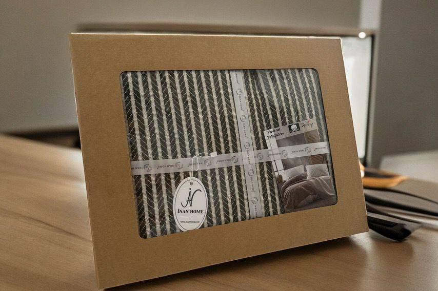 Покривало бавовняне 220х240 см Темно-зелений (П4К-A-turkish-002-01) - фото 3