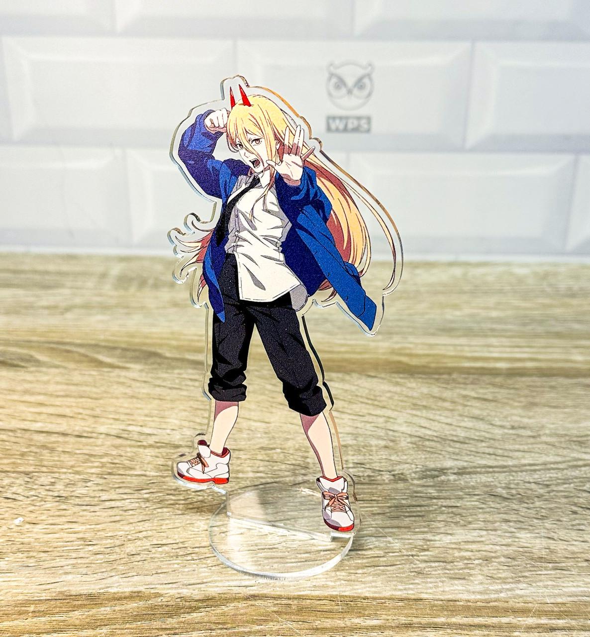 Фігурка колекційна акрилова Аніме Людина бензопила Пауер 1 15 см (2112726338)