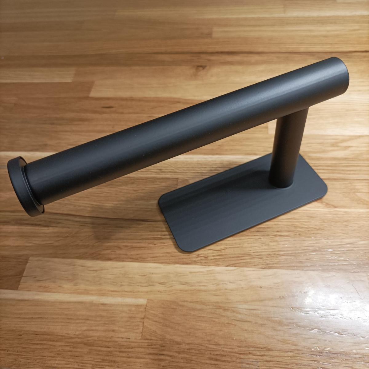 Тримач туалетного паперу Fumei F-200 із нержавіючої сталі на клейкій стрічці Чорний (3240) - фото 5 Тримач туалетного паперу Fumei F-200 із нержавіючої сталі на клейкій стрічці Чорний (3240) - фото 5