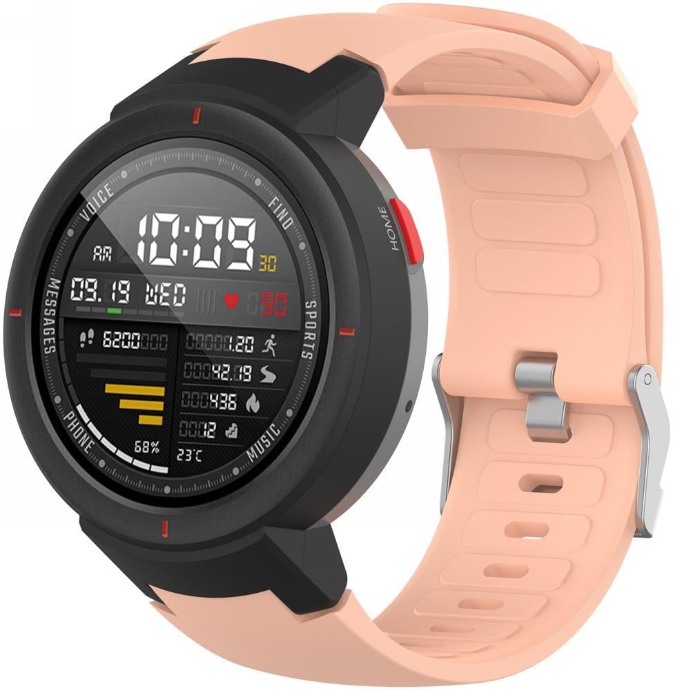 Ремешок Jsota для Amazfit Verge силиконовый Pink (14625)