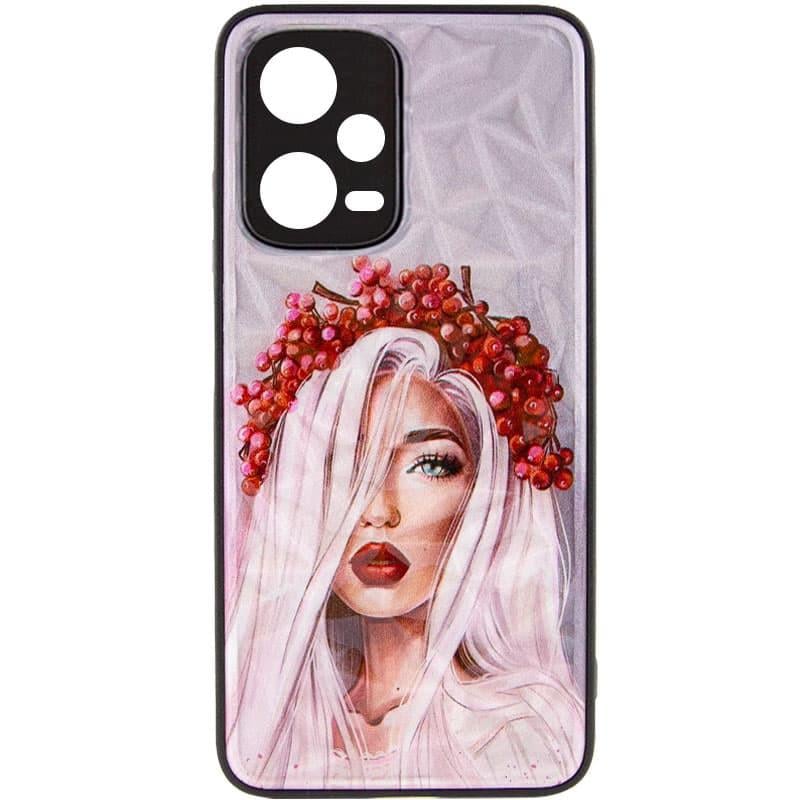 Протиударний TPU+PC Чохол Prisma Ladies для Xiaomi Redmi Note 12 Pro 5G Ukrainian Girl - фото 2