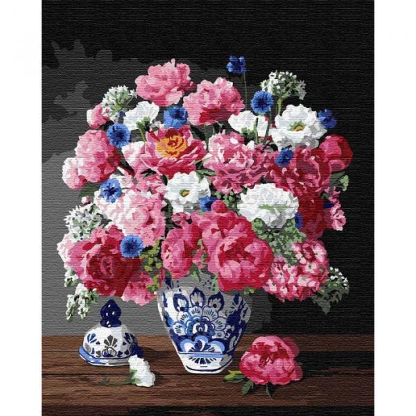 Картина по номерам Идейка Цветы Букет эмоций 40х50 см в термопакете (КНО3093-mt)