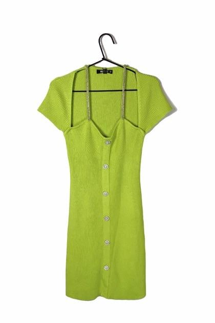 Платье Missguided K2237533 р. 34-36 Зеленый