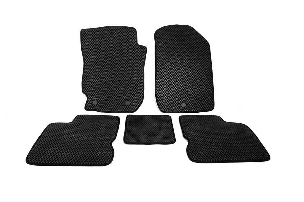 Коврики EVA Digital Designs для Nissan Almera G11/G15 2012- рр. этилвинилацетат Черный
