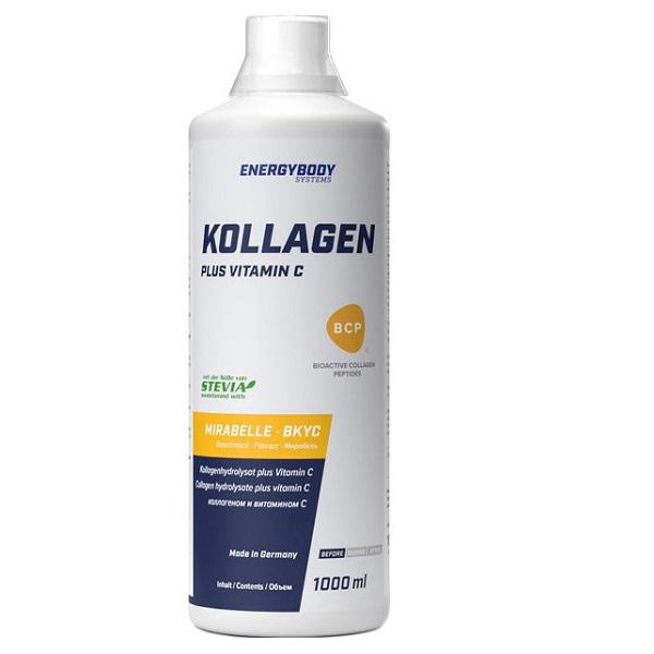 Коллаген Energybody Kollagen plus Vitamin C Mirabelle 1000 мл 40 порций (000021633)