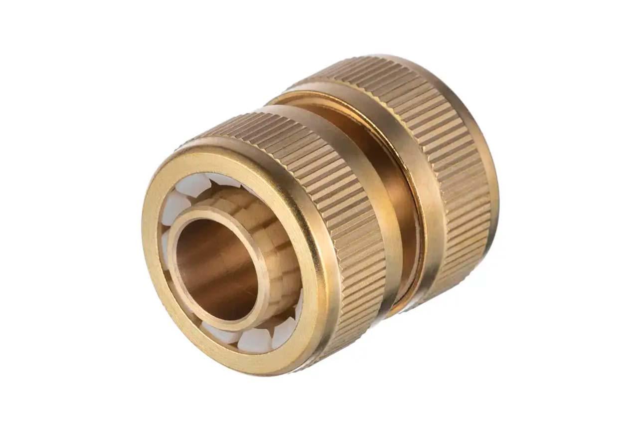 Муфта ремонтна латунна для шланга Intertool-Storm 3/4" × 3/4" (GE-1214) Муфта ремонтна латунна для шланга Intertool-Storm 3/4" × 3/4" (GE-1214)