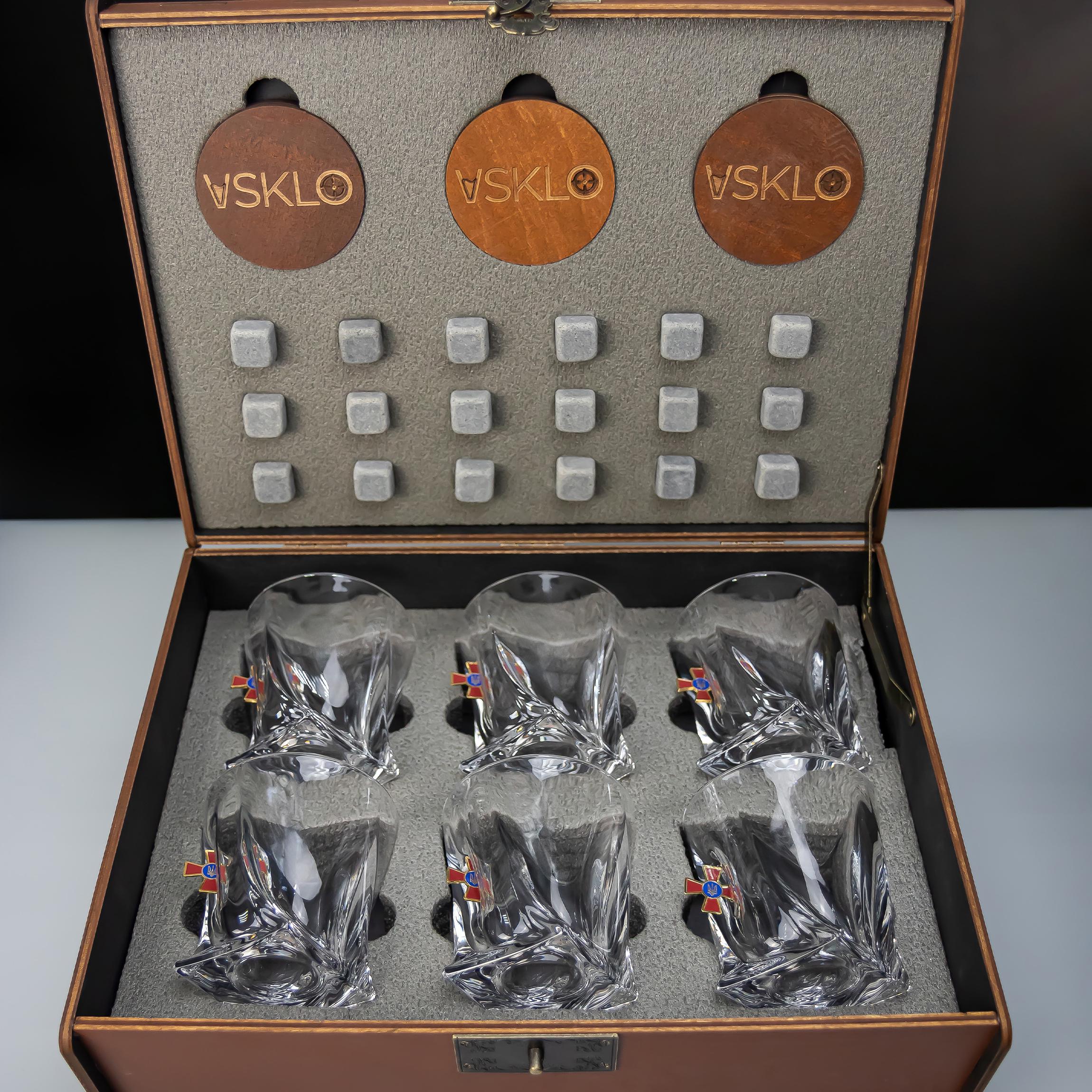 Набор хрустальных стаканов LEO 6 ВСУ (25887384)