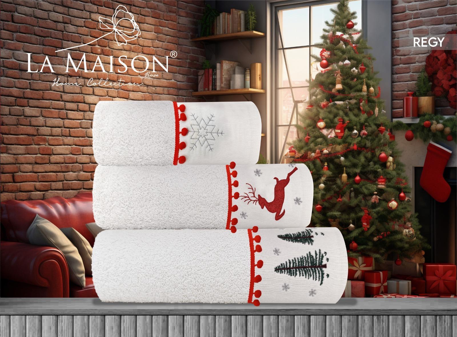 Подарунковий набір рушників La Maison d'Armorine 3 шт. Regy (29658347) - фото 5