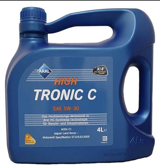 Мастило моторне Aral HighTronic C 5W-30 4 л (351/15563C)