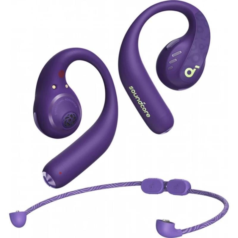 Наушники беспроводные Anker SoundCore AeroFit Pro 46h IPX5 Bluetooth 5.3 Purple (A3871GQ1)